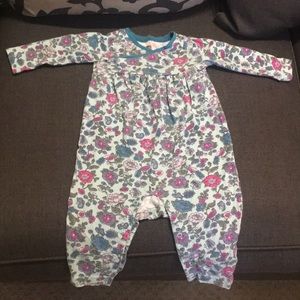 Tea floral pattern romper (size 6-12 months)